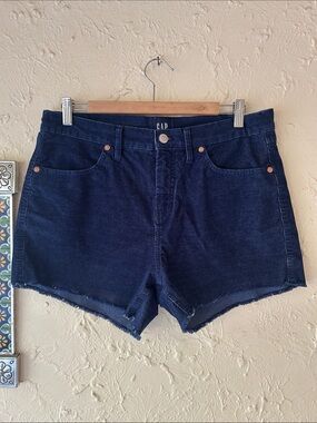 Gap Blue Corduroy Shorts 💫 size 10